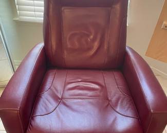 Electric Red Recliner