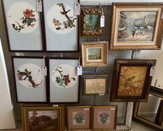 Variety of artwork. Original & prints. 