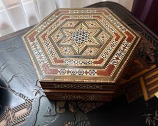 Inlaid Boxes - Set ot 3 Nested