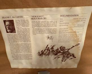 Frank C. McCarthy Limited Edition
