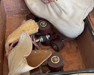 Vintage rollerskates