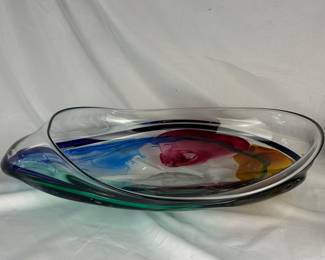 SIGNED LEON APPLEBAUM MURANO GLASS