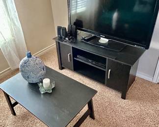 small size coffee table and tv stand HALF PRICE!