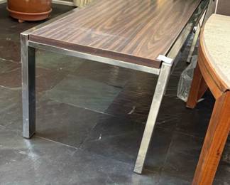 MCM Chrome Leg Occasional Table