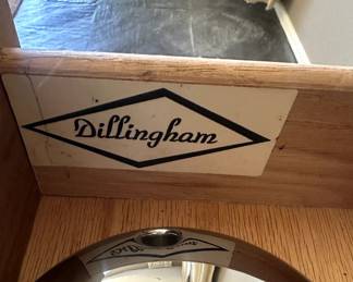 Dillingham 1960 Cabinet and matching Dining table with 6 Chairs
