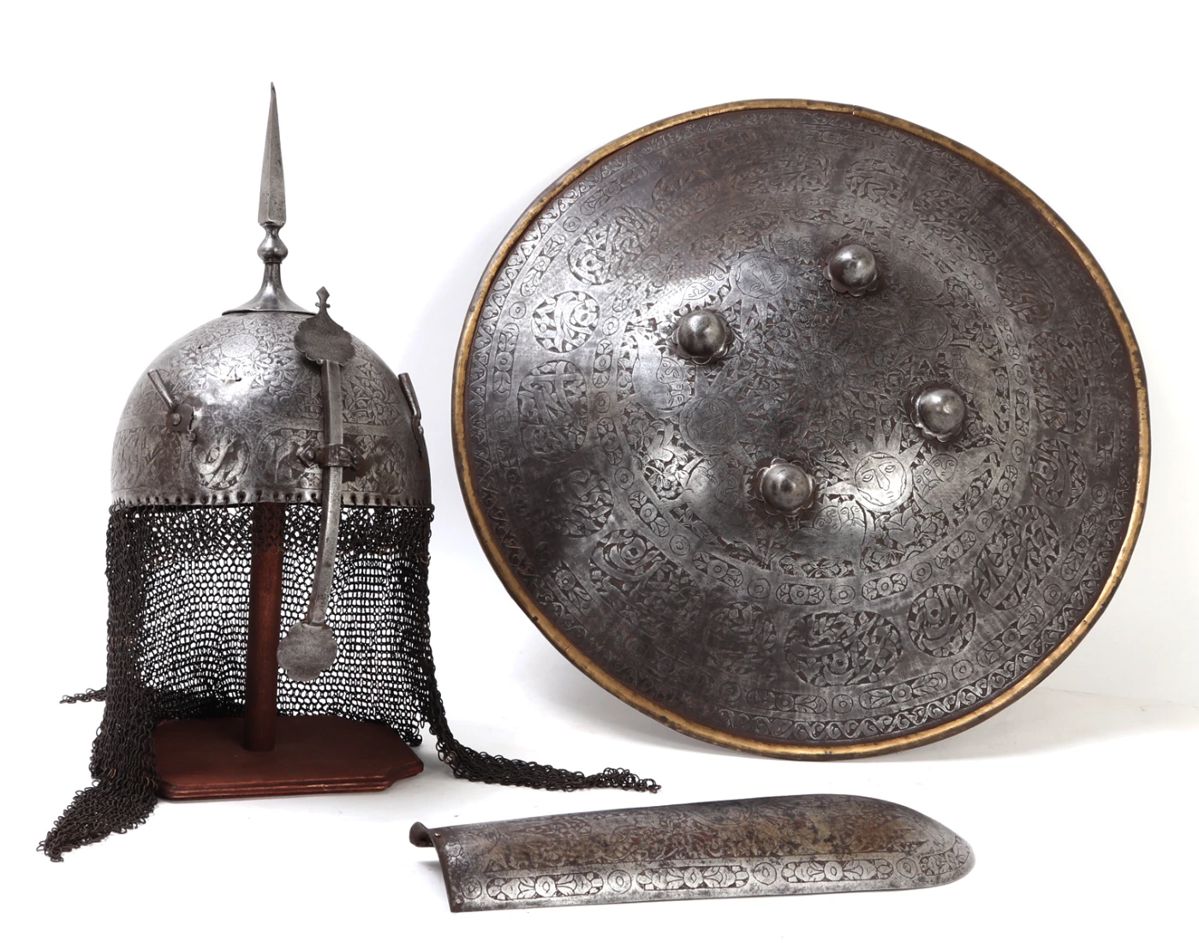Lot 1 19th C. IndoPersian Armour Set