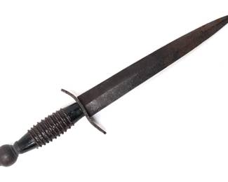 Lot 14 European Dagger, 19th c.