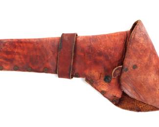Lot 106 Vintage 19th Century Style Pistol Holster