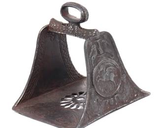 Lot 100 Rare Spanish Stirrup, 16th Century