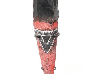 Lot 37 Admiralty Island Obsidian Dagger, 20th c.