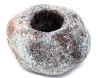 Lot 63 PreColumbian Stone Mace Head, 15th c.