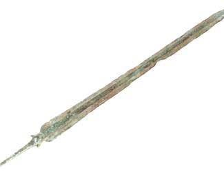 Lot 62 Large Bronze Luristan Sword Blade