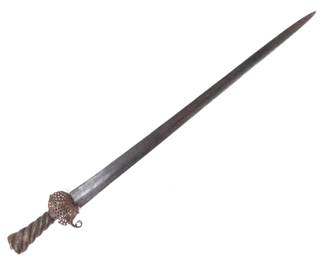 Lot 9 Rare Clam Shell Guard Sword