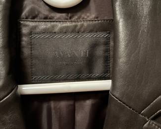 Avanti Brown Leather Jacket
