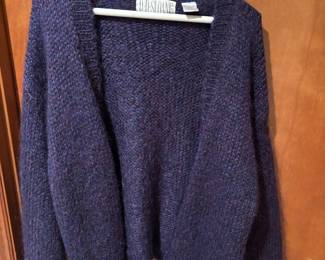 DD Sloan Purple Cardigan Sweater