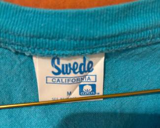 Circa 1990s Swede California Turquoise Vest – Size Medium