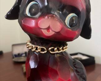 Japanese Ceramic Dog Bank