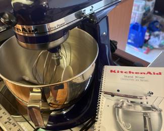 Kitchen Aid Blue Tilt Head Stand Mixer
