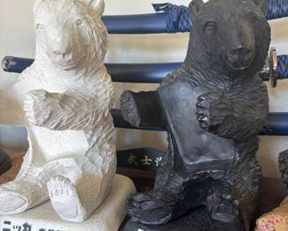 Bear Shaped Nikka Whiskey Bottle Holders