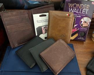 Assortment of Men's Leather Billfolds