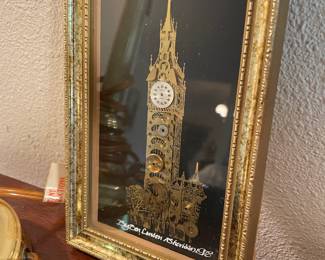 Big Ben London Horological Collage by Adam Sheridan