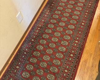 Red Bokhara Runner Rug – 2'8" x 8'
