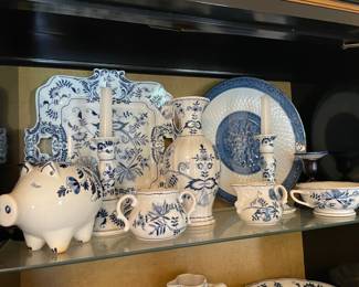 Blue Danube Dinnerware, Kitchenware and Decor 