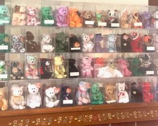 over 100 beanie bears