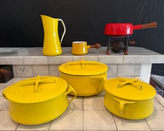 $75, $65, $35 Vintage Dansk Pots