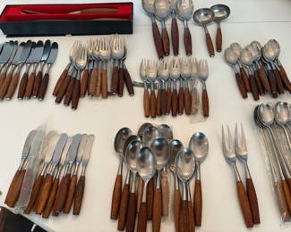 $550 for ALL (Vintage Danks flatware - incl all pieces shown)