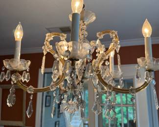 Bohemian Crystal Chandilier