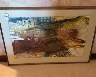 Raouf Zarrouk Signed Painting