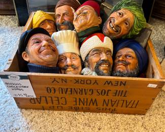 Bossons Chalkware Heads
