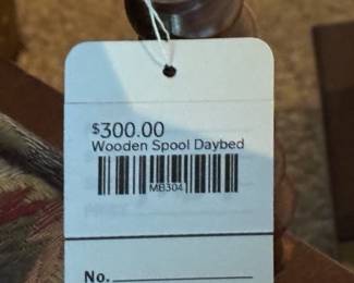 Wooden Spool Daybed