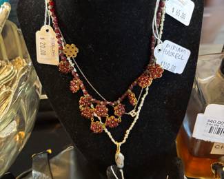 Sterling Necklaces, Miriam Haskell Necklace
