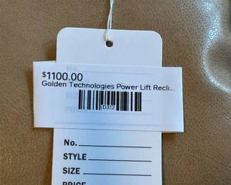 Golden Technologies Power Lift Recliner