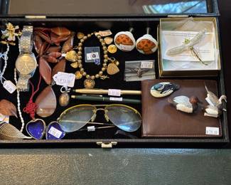 Wallets, Pens, Watches, Pins, Sunglasses, Jewelry