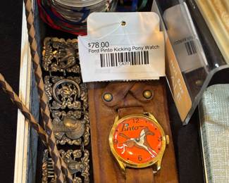 Ford Pinto Kicking Pony Watch