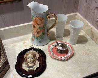 Ceramic Pitcher, Wall Art, Vases