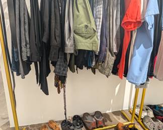 Lots of clothing available including designer labels such as Prada and Hugo Boss!