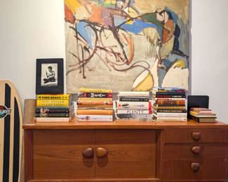 Art, books, and midcentury furniture available!