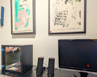 Electronics and available artwork