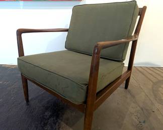 Midcentury modern Danish lounge chair
