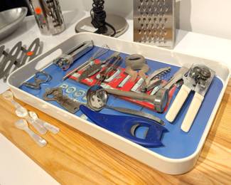 Various kitchen items and collectibles
