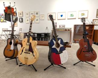 Various guitars available