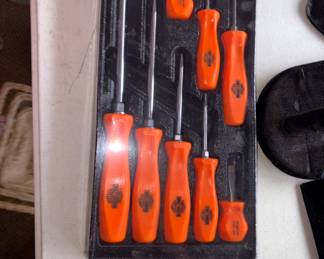 Still in the package never been used Harley Davidson set