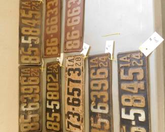 License plates