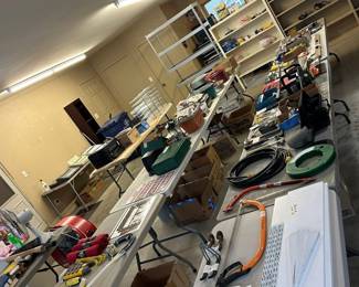 Lots of garden and outdoor supplies