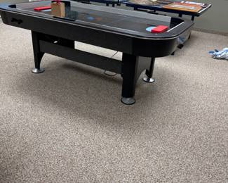 Air hockey and ping pong games