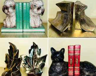 Vintage bookends 